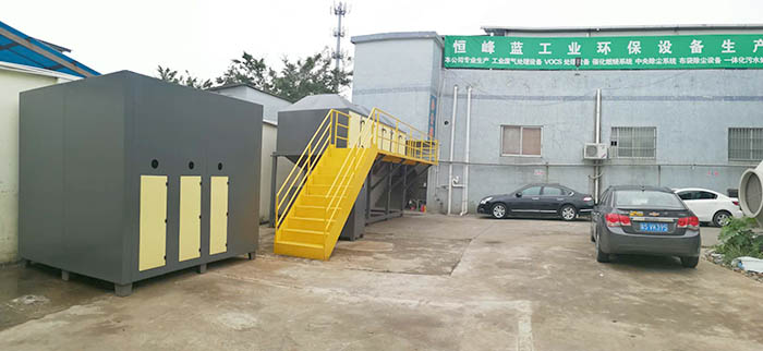 恒峰藍環(huán)?；钚蕴看呋紵O(shè)備工廠圖